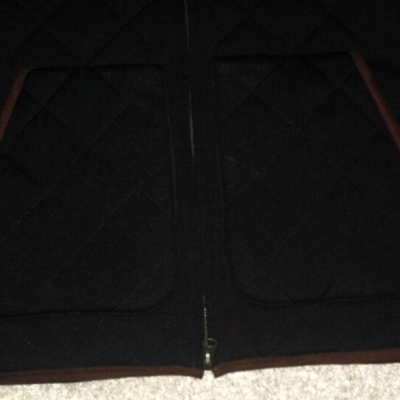 Joseph Abboud $250 Mens Black Wool Full Zip Jacket sz. XL New Tags - Picture 2 of 7